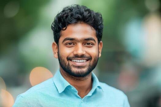 a-smiling-young-indian-man-with-formal-shirts-outdoors-photo